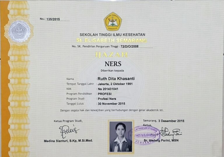Ijazah Perawat