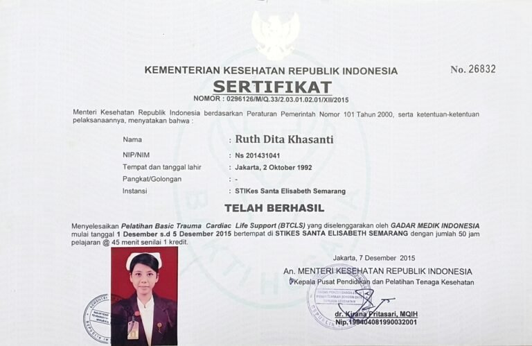 Pelatihan Basic Trauma Cardiac Life Support (BTCLS)