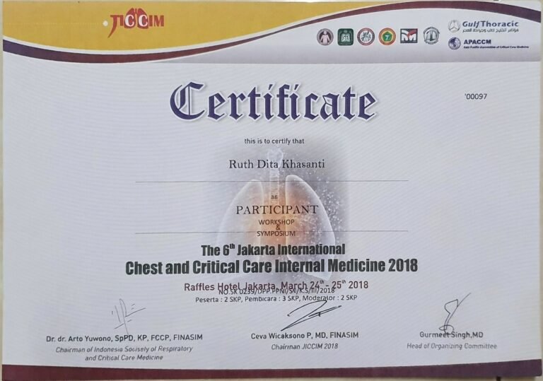 The 6th Jakarta International Chest and Critical Care Internal Medicine 2018 img