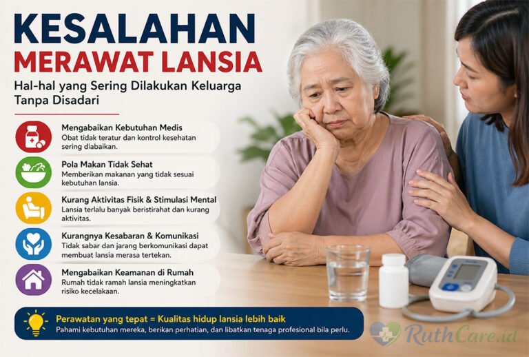 kesalahan merawat lansia
