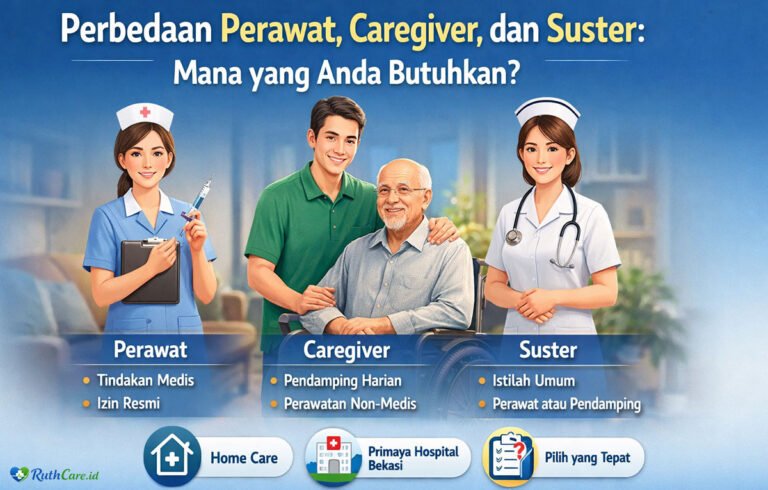 perbedaan perawat dan caregiver