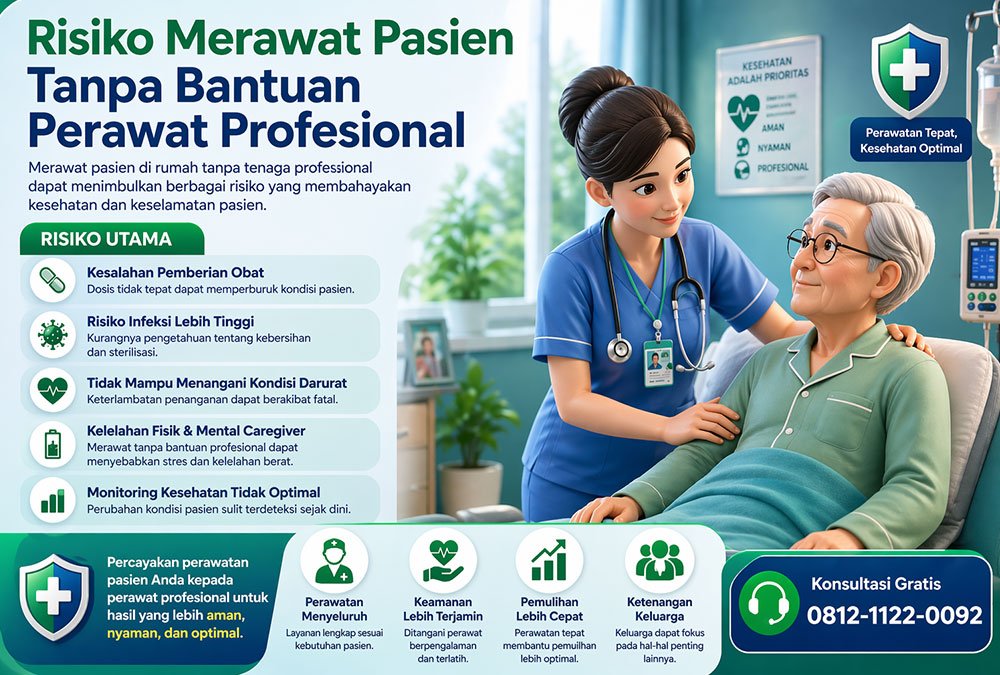 risiko merawat pasien sendiri