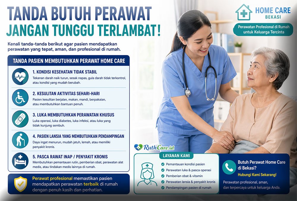 tanda butuh perawat