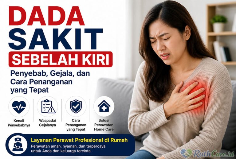 dada sakit sebelah kiri