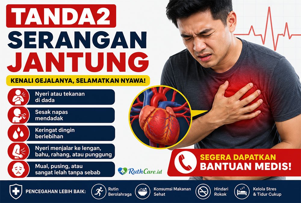 Tanda2 Serangan Jantung